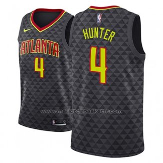 Maillot Atlanta Hawks R.j. Hunter #4 Icon 2018 Noir