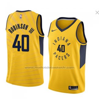 Maillot Indiana Pacers Glenn Robinson III #40 Statement 2018 Jaune