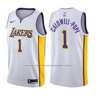 Maillot Los Angeles Lakers Kentavious Caldwell-Pope #1 Association 2017-18 Blanc