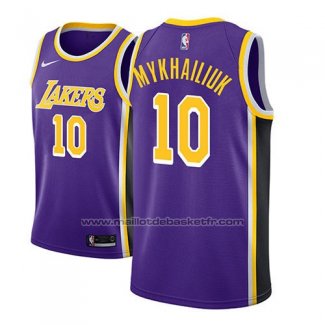 Maillot Los Angeles Lakers Sviatoslav Mykhailiuk #10 Statement 2018-19 Volet