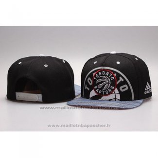 Casquette Toronto Raptors Snapback Noir Bleu