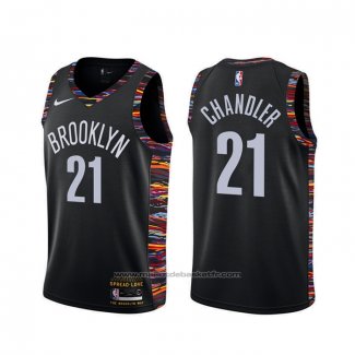 Maillot Brooklyn Nets Wilson Chandler #21 Ville Noir