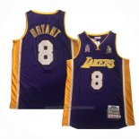 Maillot Los Angeles Lakers Kobe Bryant #8 Mitchell & Ness 2001-02 Volet