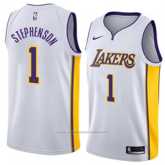 Maillot Los Angeles Lakers Lance Stephenson #1 Association 2018 Blanc