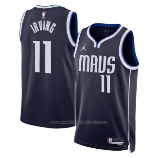 Maillot Dallas Mavericks Kyrie Irving #11 Statement 2022-23 Bleu