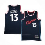 Maillot Los Angeles Clippers Paul George #13 Icon 2024-25 Bleu