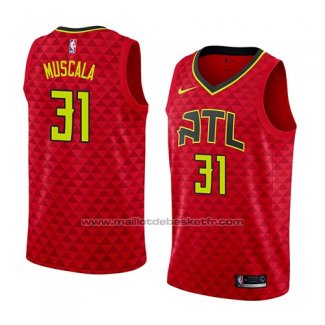 Maillot Atlanta Hawks Mike Muscala #31 Statement 2018 Rouge