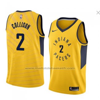 Maillot Indiana Pacers Darren Collison #2 Statement 2018 Jaune