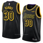 Maillot Los Angeles Lakers Julius Randle #30 Ville 2018 Noir