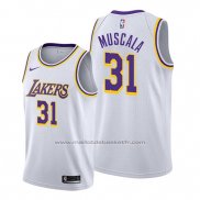 Maillot Los Angeles Lakers Mike Muscala #31 Association Blanc