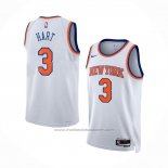 Maillot New York Knicks Josh Hart #3 Association Blanc