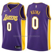 Maillot Los Angeles Lakers Kyle Kuzma #0 Statement 2018 Volet