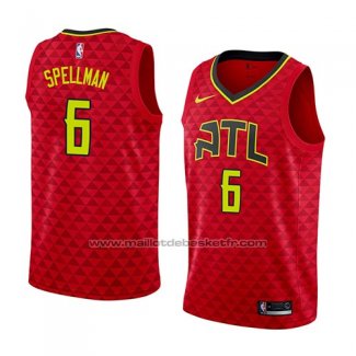 Maillot Atlanta Hawks Omari Spellman #6 Statement 2018-19 Rouge