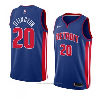 Maillot Detroit Pistons Wayne Ellington #20 Icon 2018 Bleu