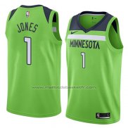 Maillot Minnesota Timberwolves Tyus Jones #1 Statement 2018 Vert