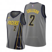 Maillot Indiana Pacers Darren Collison #2 Ville Edition Gris