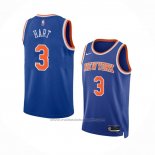 Maillot New York Knicks Josh Hart #3 Icon Bleu