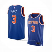 Maillot New York Knicks Josh Hart #3 Icon Bleu