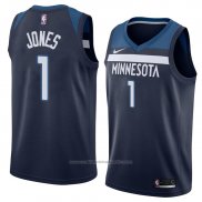 Maillot Minnesota Timberwolves Tyus Jones #1 Icon 2018 Bleu