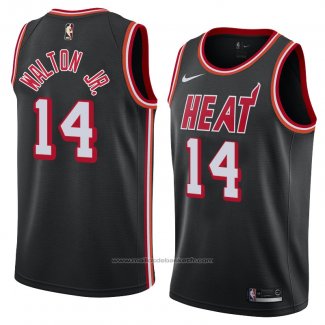 Maillot Miami Heat Derrick Walton Jr. #14 Classic 2018 Noir