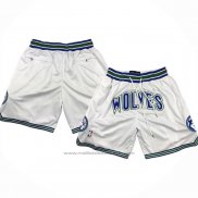 Short Minnesota Timberwolves Classic Just Don Blanc