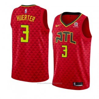 Maillot Atlanta Hawks Kevin Huerter #3 Statement 2018-19 Rouge