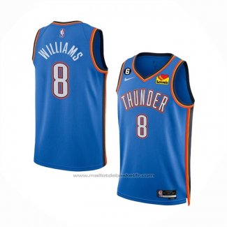 Maillot Oklahoma City Thunder Jalen Williams #8 Icon Bleu